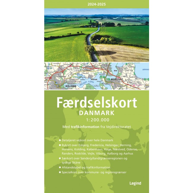 Færdselskort Fanmörk 2024-2025